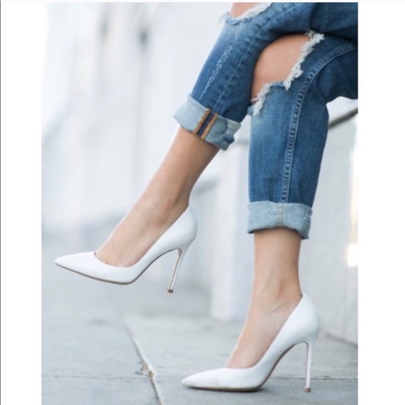 ⚡️Charming White Pumps - Picture 5 of 8
